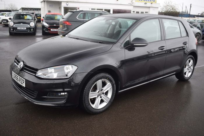 Volkswagen Golf 1.4 TSI BlueMotion Tech Match Edition DSG (s/s) 5dr Auto Hatchback Petrol Black