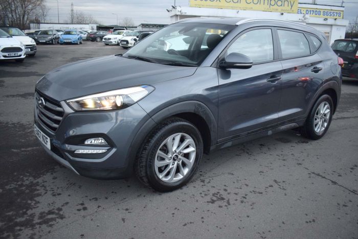 Hyundai Tucson 1.7 CRDi Blue Drive SE DCT (s/s) 5dr Auto SUV Diesel Grey