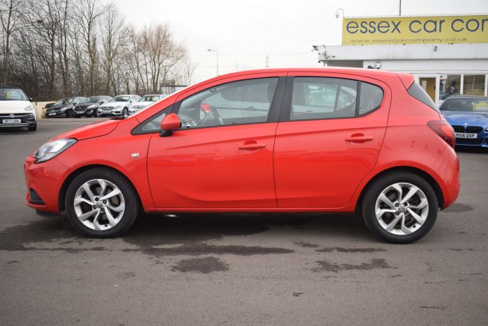 Vauxhall Corsa 1.0i Turbo ecoFLEX Excite (s/s) 5dr (a/c) Hatchback Petrol Red