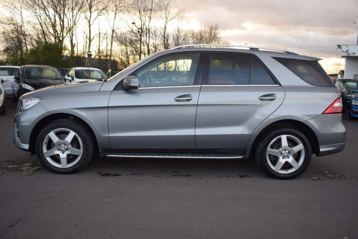 Mercedes-Benz M Class 2.1 ML250 CDI BlueTEC AMG Sport 7G-Tronic Plus 4x4 5dr Auto SUV Diesel Silver