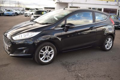 Ford Fiesta 1.0 T Zetec (s/s) 3dr Hatchback Petrol BlackFord Fiesta 1.0 T Zetec (s/s) 3dr Hatchback Petrol Black at Motor Finance 4u Tunbridge Wells