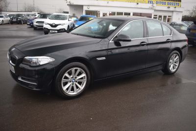 BMW 5 Series 2.0 520d SE 4dr Auto Saloon Diesel BlackBMW 5 Series 2.0 520d SE 4dr Auto Saloon Diesel Black at Motor Finance 4u Tunbridge Wells