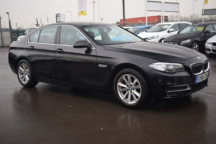 BMW 5 Series 2.0 520d SE 4dr Auto Saloon Diesel Black