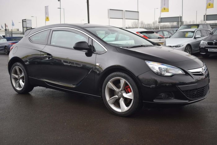 Vauxhall Astra GTC 1.4i Turbo SRi (s/s) 3dr Coupe Petrol Black