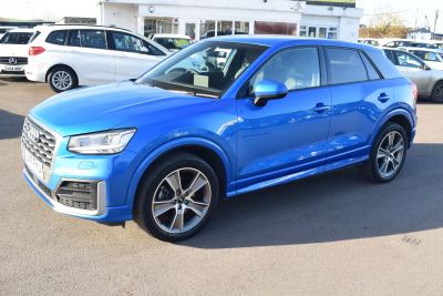 Audi Q2 1.6 TDI S line (s/s) 5dr SUV Diesel BlueAudi Q2 1.6 TDI S line (s/s) 5dr SUV Diesel Blue at Motor Finance 4u Tunbridge Wells