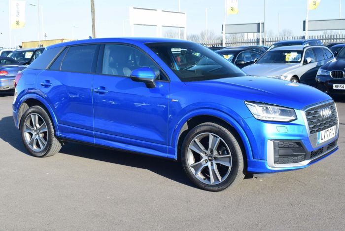 Audi Q2 1.6 TDI S line (s/s) 5dr SUV Diesel Blue