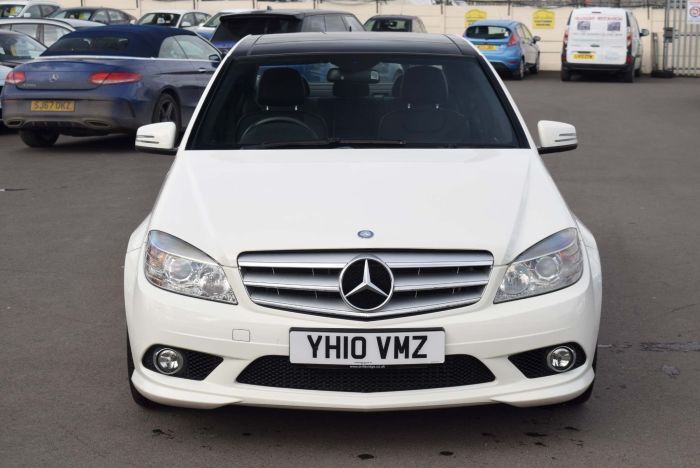 Mercedes-Benz C Class 2.1 C200 CDI BlueEFFICIENCY Sport 4dr Auto Saloon Diesel White