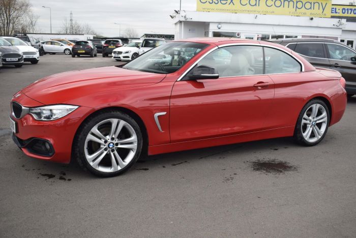 BMW 4 Series 2.0 420d Sport 2dr Auto Convertible Diesel Red