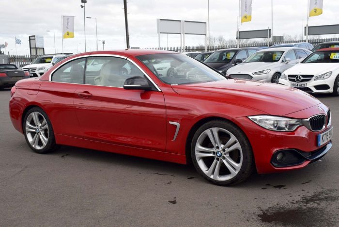 BMW 4 Series 2.0 420d Sport 2dr Auto Convertible Diesel Red