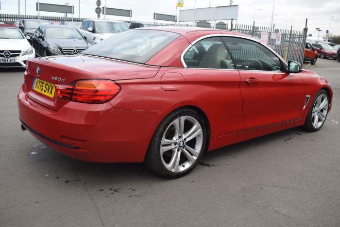BMW 4 Series 2.0 420d Sport 2dr Auto Convertible Diesel Red