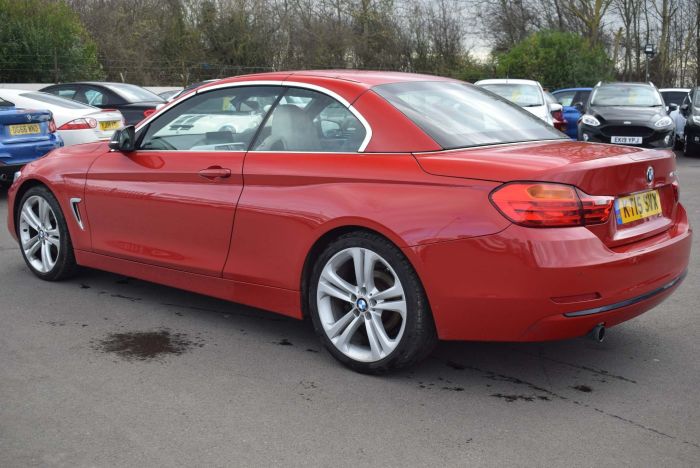 BMW 4 Series 2.0 420d Sport 2dr Auto Convertible Diesel Red