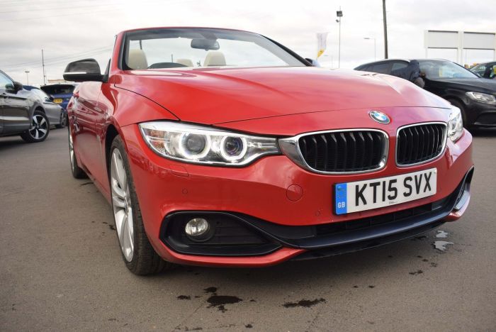 BMW 4 Series 2.0 420d Sport 2dr Auto Convertible Diesel Red