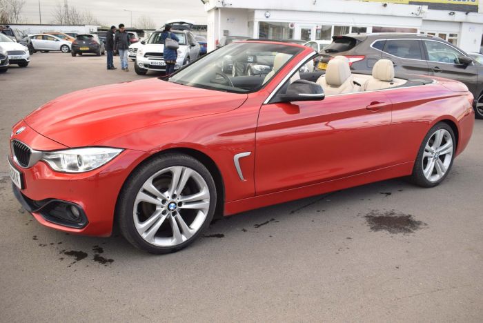 BMW 4 Series 2.0 420d Sport 2dr Auto Convertible Diesel Red