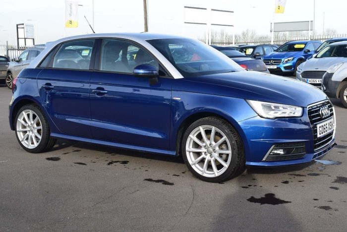 Audi A1 1.4 TFSI S line Sportback (s/s) 5dr Hatchback Petrol Blue