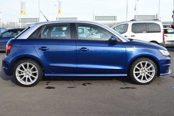 Audi A1 1.4 TFSI S line Sportback (s/s) 5dr Hatchback Petrol Blue