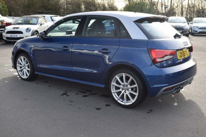 Audi A1 1.4 TFSI S line Sportback (s/s) 5dr Hatchback Petrol Blue