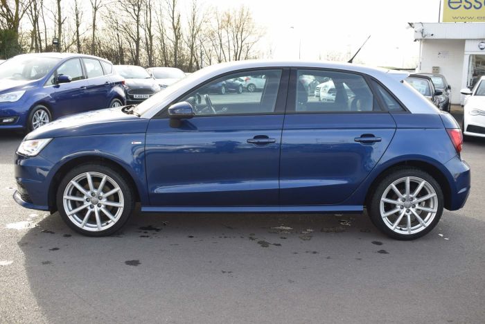 Audi A1 1.4 TFSI S line Sportback (s/s) 5dr Hatchback Petrol Blue