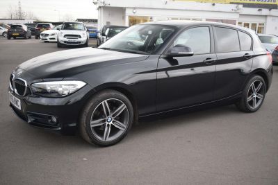 BMW 1 Series 1.5 116d Sport Auto (s/s) 5dr Hatchback Diesel BlackBMW 1 Series 1.5 116d Sport Auto (s/s) 5dr Hatchback Diesel Black at Motor Finance 4u Tunbridge Wells