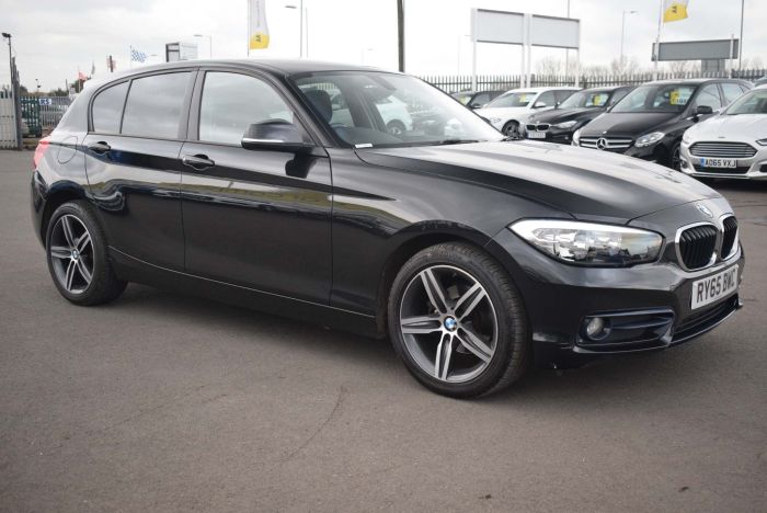 BMW 1 Series 1.5 116d Sport Auto (s/s) 5dr Hatchback Diesel Black