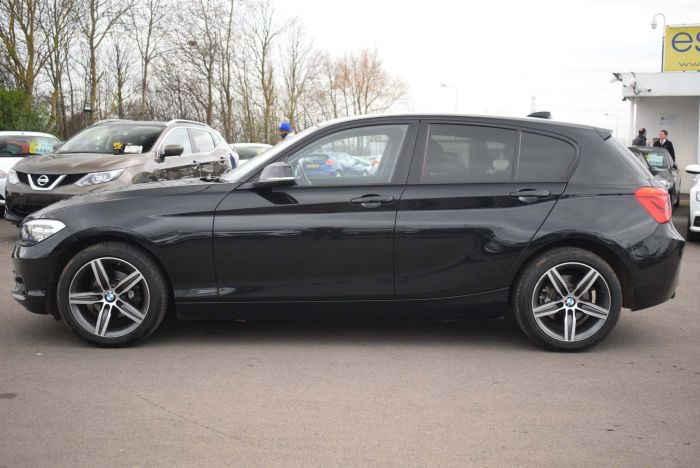 BMW 1 Series 1.5 116d Sport Auto (s/s) 5dr Hatchback Diesel Black