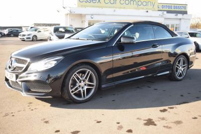 Mercedes-Benz E Class 2.1 E250 CDI AMG Sport Cabriolet 7G-Tronic Plus 2dr Auto Convertible Diesel BlackMercedes-Benz E Class 2.1 E250 CDI AMG Sport Cabriolet 7G-Tronic Plus 2dr Auto Convertible Diesel Black at Motor Finance 4u Tunbridge Wells