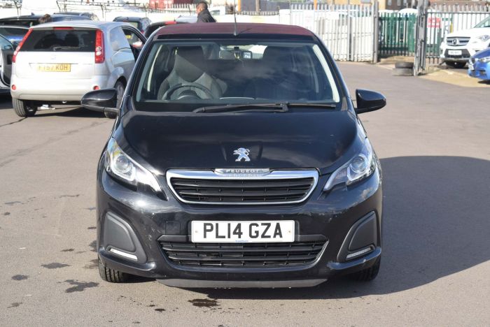 Peugeot 108 1.0 VTi Active Top! 3dr EU5 Convertible Petrol Black