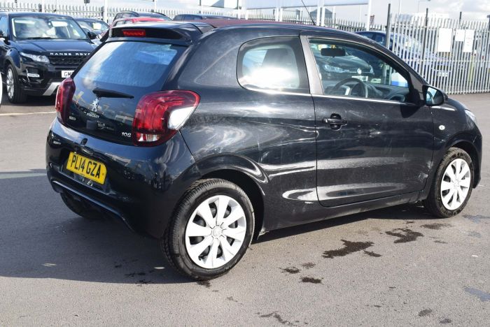 Peugeot 108 1.0 VTi Active Top! 3dr EU5 Convertible Petrol Black