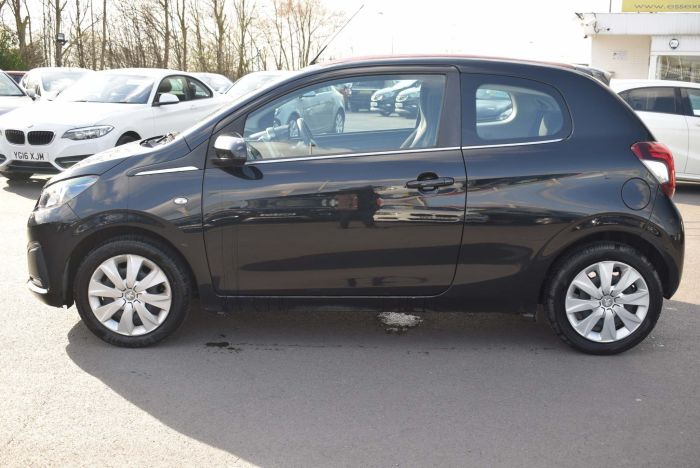 Peugeot 108 1.0 VTi Active Top! 3dr EU5 Convertible Petrol Black