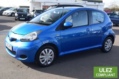 Toyota Aygo 1.0 VVT-i Blue Blue Multimode 5dr Auto Hatchback Petrol BlueToyota Aygo 1.0 VVT-i Blue Blue Multimode 5dr Auto Hatchback Petrol Blue at Motor Finance 4u Tunbridge Wells