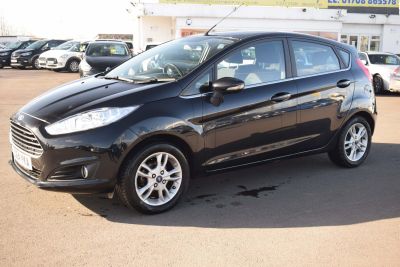 Ford Fiesta 1.25 Zetec 5dr Hatchback Petrol BlackFord Fiesta 1.25 Zetec 5dr Hatchback Petrol Black at Motor Finance 4u Tunbridge Wells