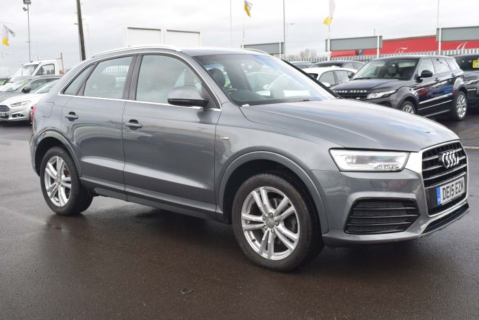 Audi Q3 2.0 TDI S line (s/s) 5dr SUV Diesel Grey