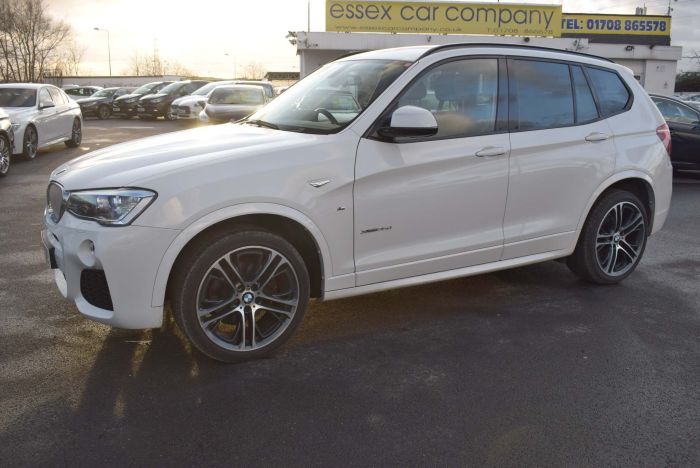 BMW X3 3.0 35d M Sport xDrive 5dr Auto SUV Diesel White