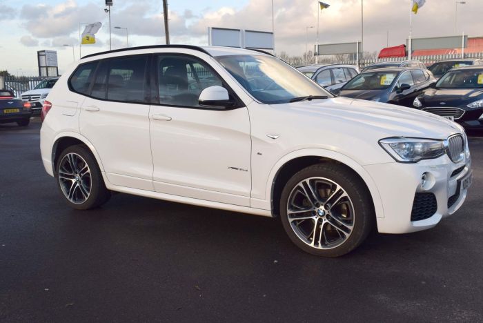 BMW X3 3.0 35d M Sport xDrive 5dr Auto SUV Diesel White