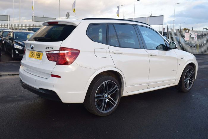 BMW X3 3.0 35d M Sport xDrive 5dr Auto SUV Diesel White