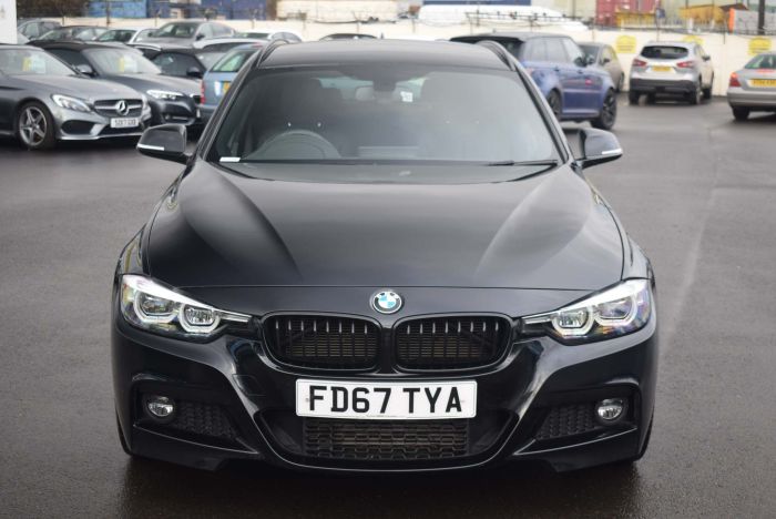 BMW 3 Series 2.0 320d M Sport Shadow Edition Touring Auto (s/s) 5dr Estate Diesel Black