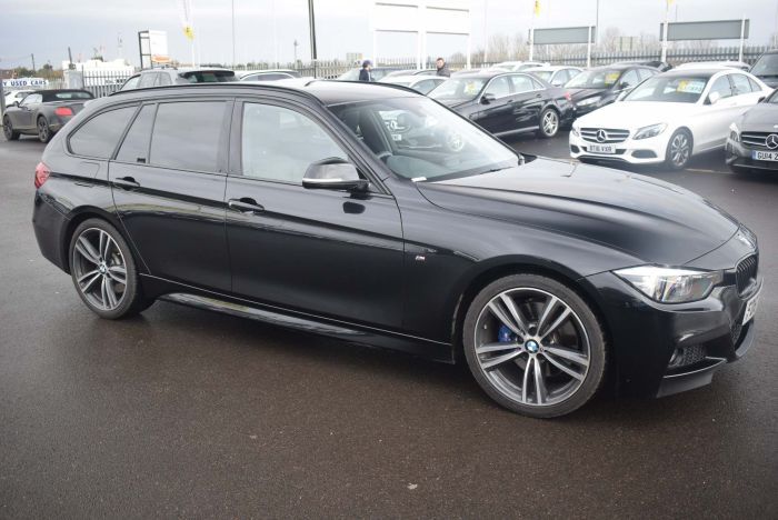 BMW 3 Series 2.0 320d M Sport Shadow Edition Touring Auto (s/s) 5dr Estate Diesel Black