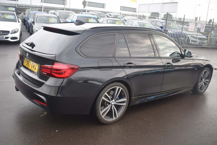 BMW 3 Series 2.0 320d M Sport Shadow Edition Touring Auto (s/s) 5dr Estate Diesel Black