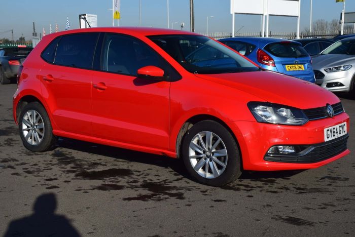 Volkswagen Polo 1.2 TSI BlueMotion Tech SE DSG (s/s) 5dr Auto Hatchback Petrol Red