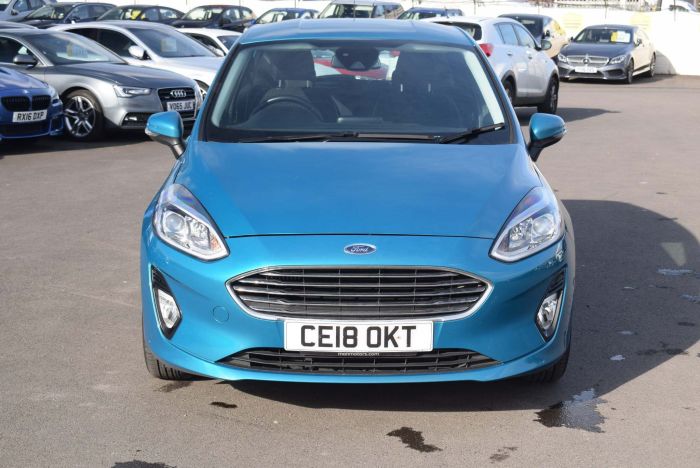 Ford Fiesta 1.0T EcoBoost Zetec Auto (s/s) 5dr Hatchback Petrol Blue