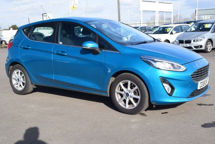 Ford Fiesta 1.0T EcoBoost Zetec Auto (s/s) 5dr Hatchback Petrol Blue