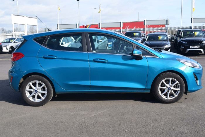 Ford Fiesta 1.0T EcoBoost Zetec Auto (s/s) 5dr Hatchback Petrol Blue