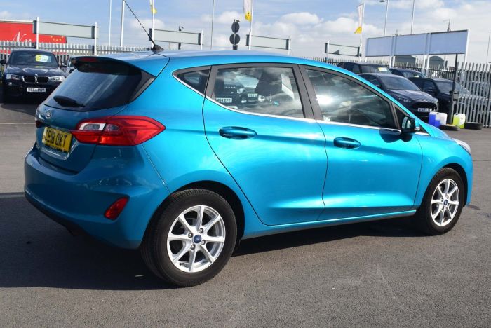 Ford Fiesta 1.0T EcoBoost Zetec Auto (s/s) 5dr Hatchback Petrol Blue