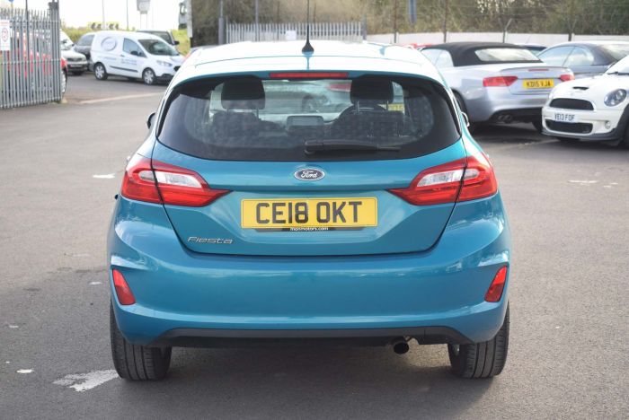 Ford Fiesta 1.0T EcoBoost Zetec Auto (s/s) 5dr Hatchback Petrol Blue