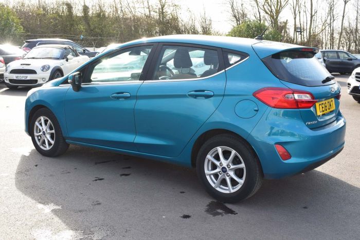 Ford Fiesta 1.0T EcoBoost Zetec Auto (s/s) 5dr Hatchback Petrol Blue