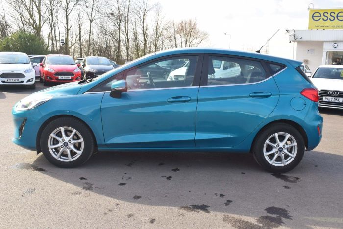 Ford Fiesta 1.0T EcoBoost Zetec Auto (s/s) 5dr Hatchback Petrol Blue