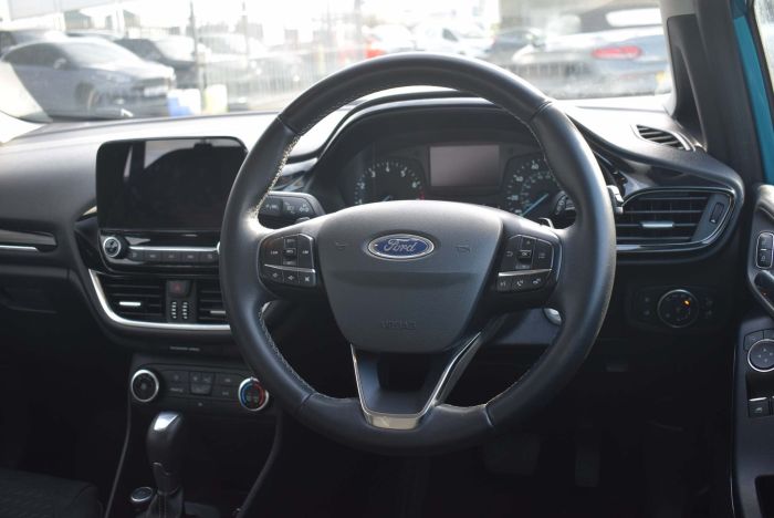 Ford Fiesta 1.0T EcoBoost Zetec Auto (s/s) 5dr Hatchback Petrol Blue