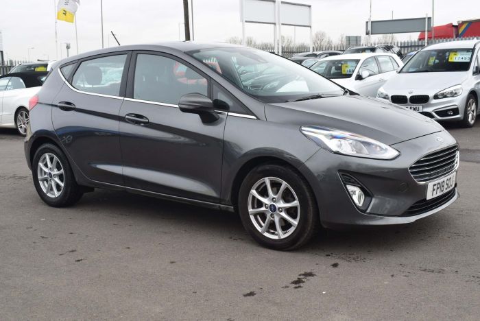 Ford Fiesta 1.0T EcoBoost Zetec Auto (s/s) 5dr Hatchback Petrol Grey