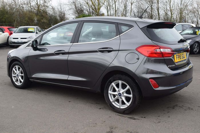 Ford Fiesta 1.0T EcoBoost Zetec Auto (s/s) 5dr Hatchback Petrol Grey