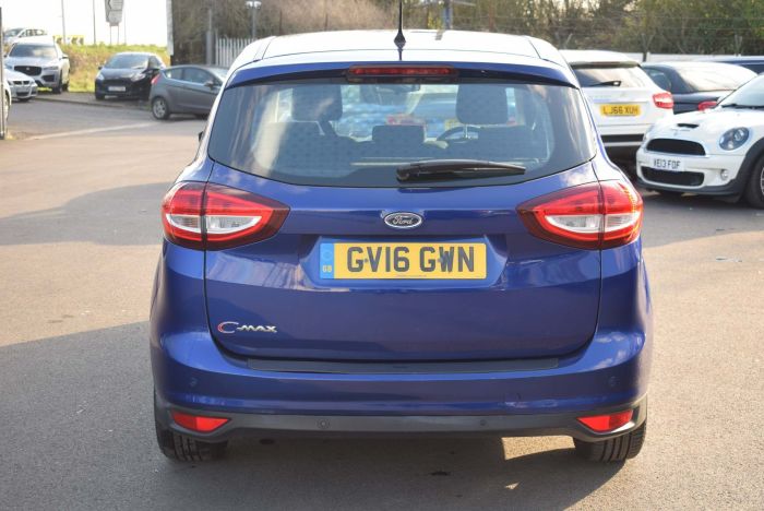 Ford C-MAX 1.5 TDCi Zetec Powershift (s/s) 5dr (Nav) Auto MPV Diesel Blue