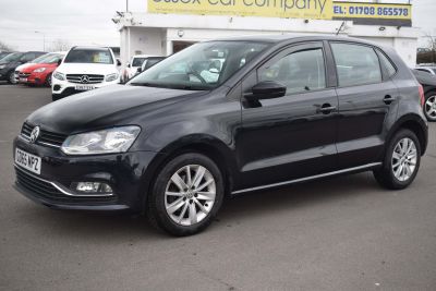 Volkswagen Polo 1.2 TSI BlueMotion Tech SE (s/s) 5dr Hatchback Petrol BlackVolkswagen Polo 1.2 TSI BlueMotion Tech SE (s/s) 5dr Hatchback Petrol Black at Motor Finance 4u Tunbridge Wells